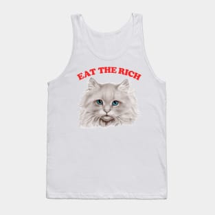 Eat The Rich Kitty Tank Top